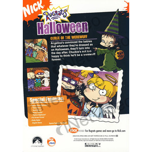 rugrats halloween dvd