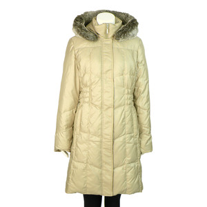 Utex Women's Quilted Down Coat Sand