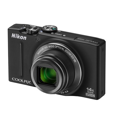 Nikon Coolpix S8200 16.1 MP CMOS Digital Camera with 1080p HD Video ...