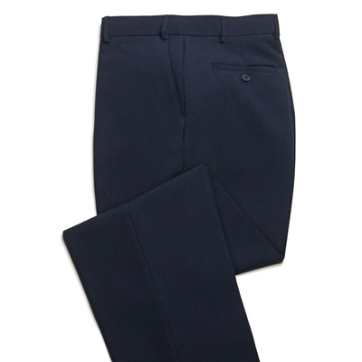 Haband Wrinkle Resistant Men's Dress Pant - Flat Front - Navy Blue