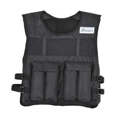 Adjustable Weight Vest 20 Pound - Black