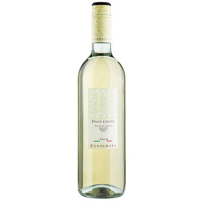 Pinot Grigio Terre di Chieti, Fontamara 2015 - Case of 12 White Wine