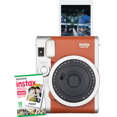 Instax Mini 90 with Film- Brown