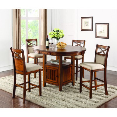 Casablanca 5 pc Pub Dining Set