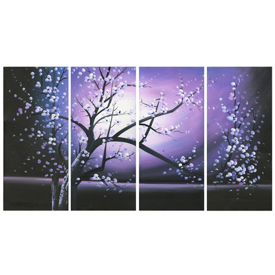 purple tree painting