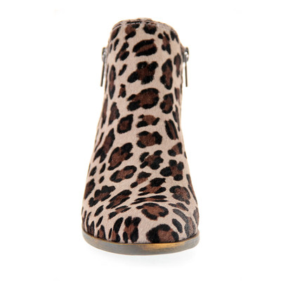 lucky basel leopard bootie