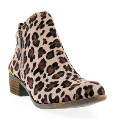 lucky basel leopard bootie
