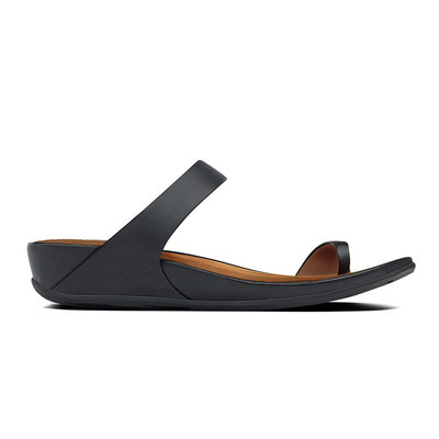 fitflop loopy leather slides